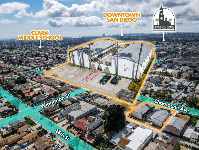 3845-3855 Chamoune Ave, San Diego, CA à vendre - Photo de l’immeuble – Image 1 sur 18