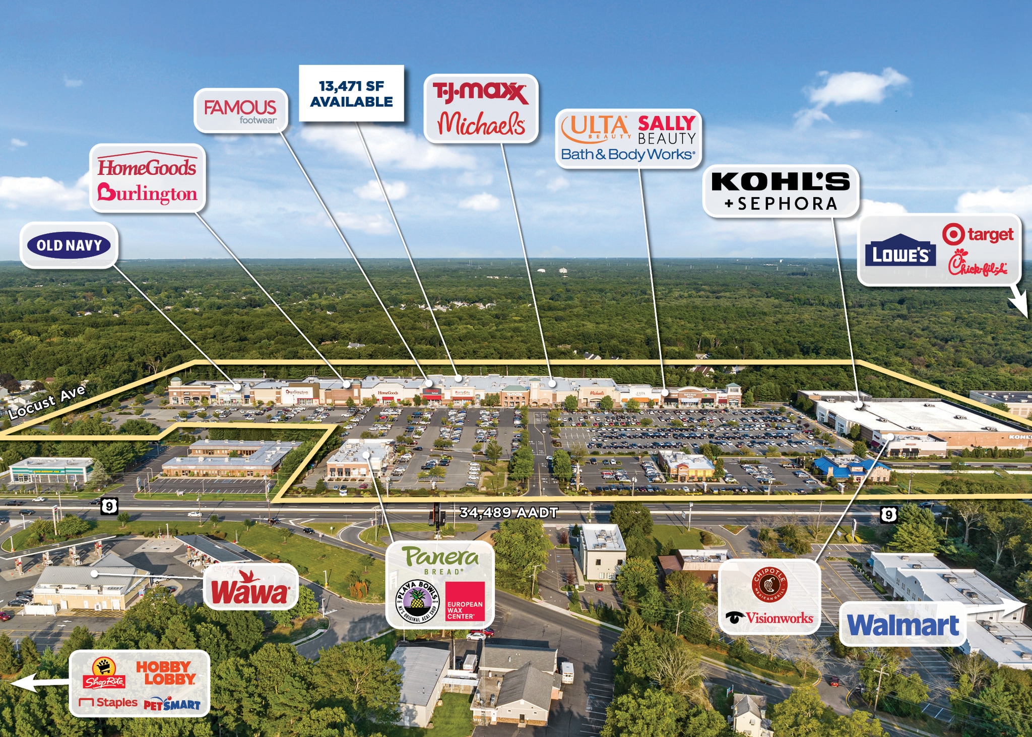 4701-4799 Route 9, Howell, NJ à louer Photo de l’immeuble– Image 1 sur 1