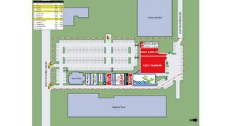 Plus de détails pour 5321-5355 E 41st St S, Tulsa, OK - Local commercial à louer