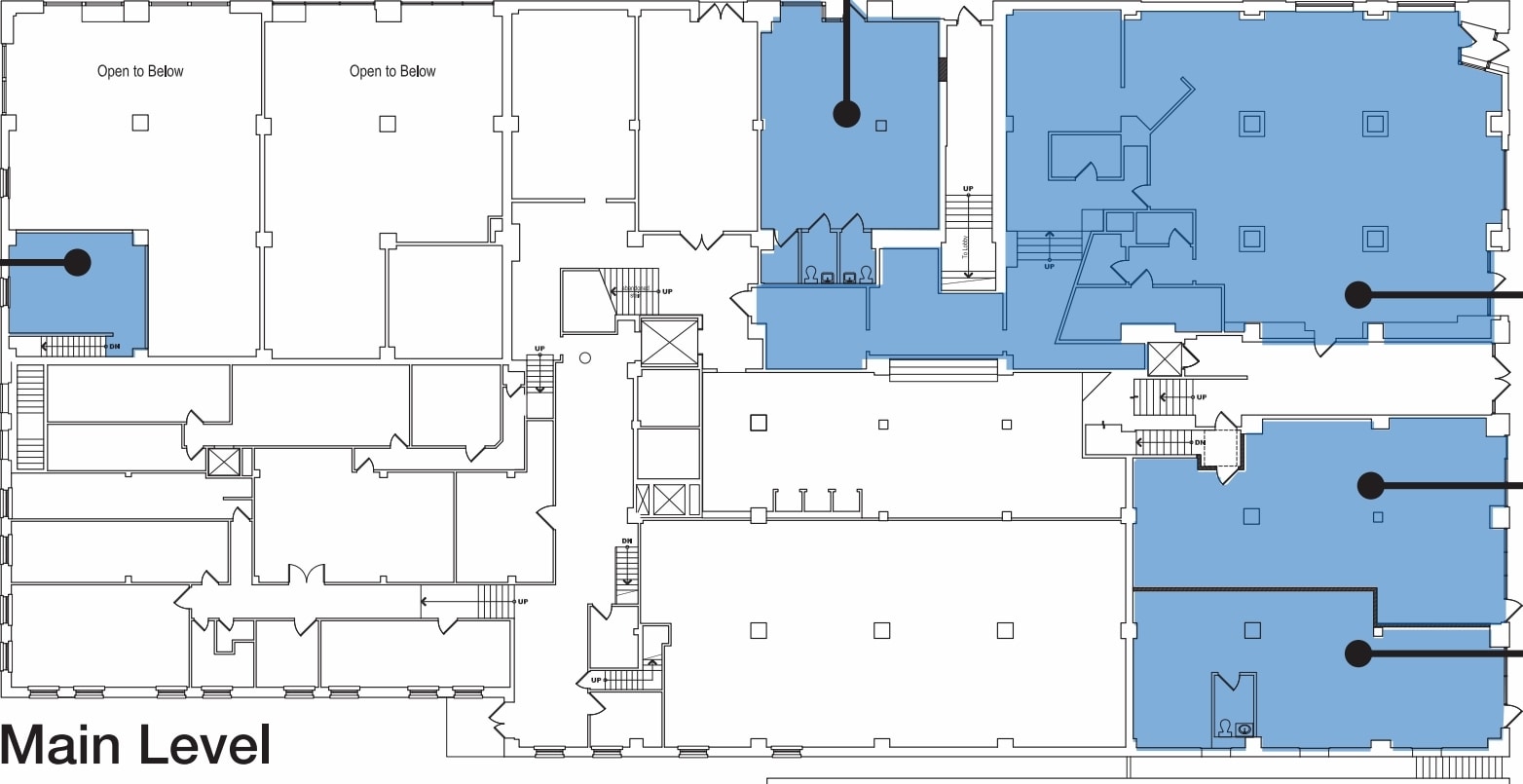 400 Fayetteville St, Raleigh, NC à louer Plan d’étage– Image 1 sur 1