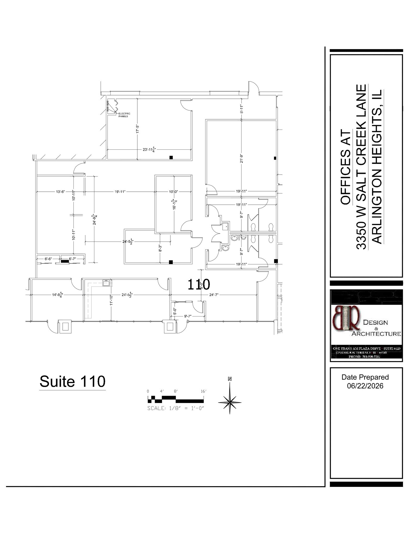 3350 W Salt Creek Ln, Arlington Heights, IL à louer Plan de site– Image 1 sur 1