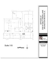 3350 W Salt Creek Ln, Arlington Heights, IL à louer Plan de site– Image 1 sur 1