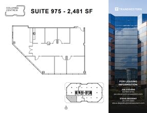 9525 W Bryn Mawr Ave, Rosemont, IL à louer Plan d’étage– Image 1 sur 1
