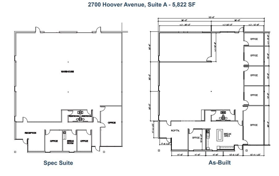301 W 28th St, National City, CA à louer Plan d’étage– Image 1 sur 2
