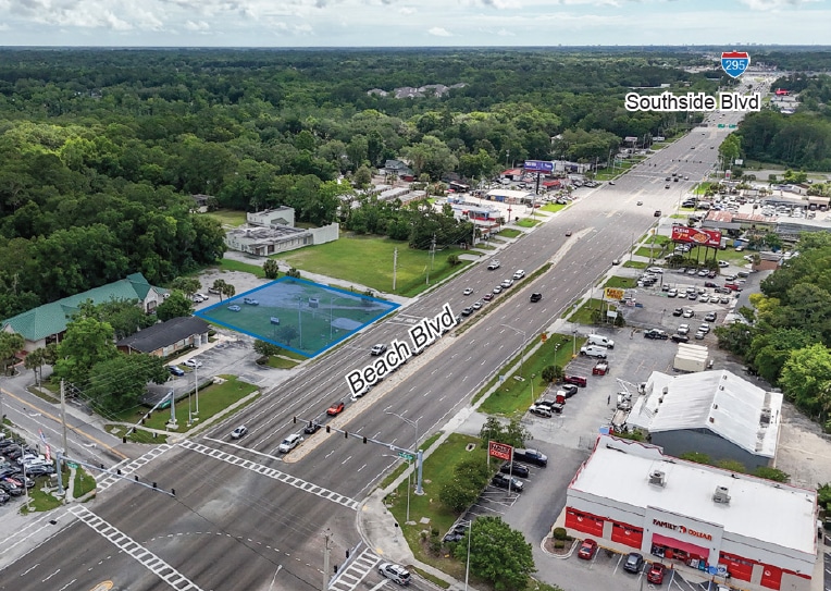 8067 Beach Blvd, Jacksonville, FL à vendre - Aérien – Image 2 sur 4