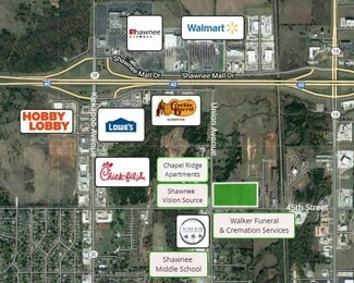 Plus de détails pour E 45th St & N Union ave, Shawnee, OK - Terrain à vendre