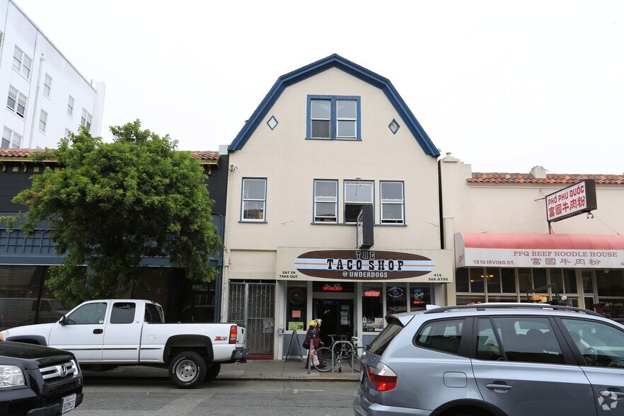 1824 Irving St, San Francisco, CA à louer - Photo de l’immeuble – Image 2 sur 3