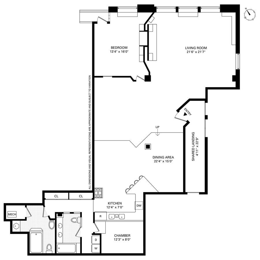 144-152 W 27th St, New York, NY 10001 - Lot 10F -  - Plan d’étage - Image 1 of 5