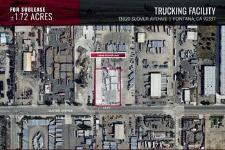 Plus de détails pour 13856 Slover Ave, Fontana, CA - Terrain à louer