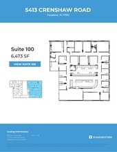 5413 Crenshaw Rd, Pasadena, TX à vendre Plan d’étage– Image 1 sur 1