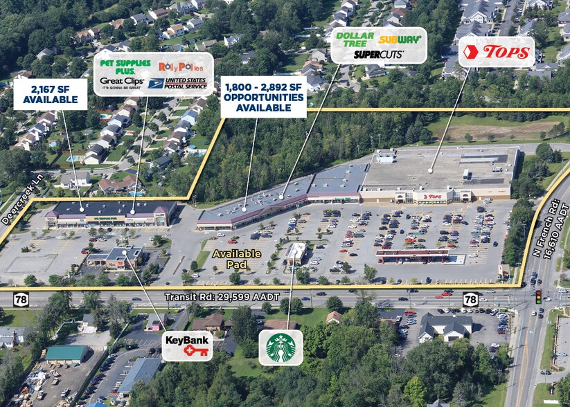 9660 Transit Rd, Amherst, NY à louer - Aérien – Image 2 sur 4