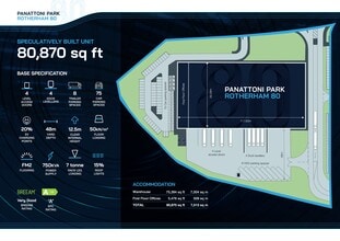 Panattoni Park, Rotherham à louer Plan de site– Image 1 sur 4