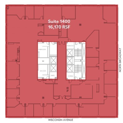 250 E Wisconsin Ave, Milwaukee, WI à louer Plan d’étage– Image 1 sur 1