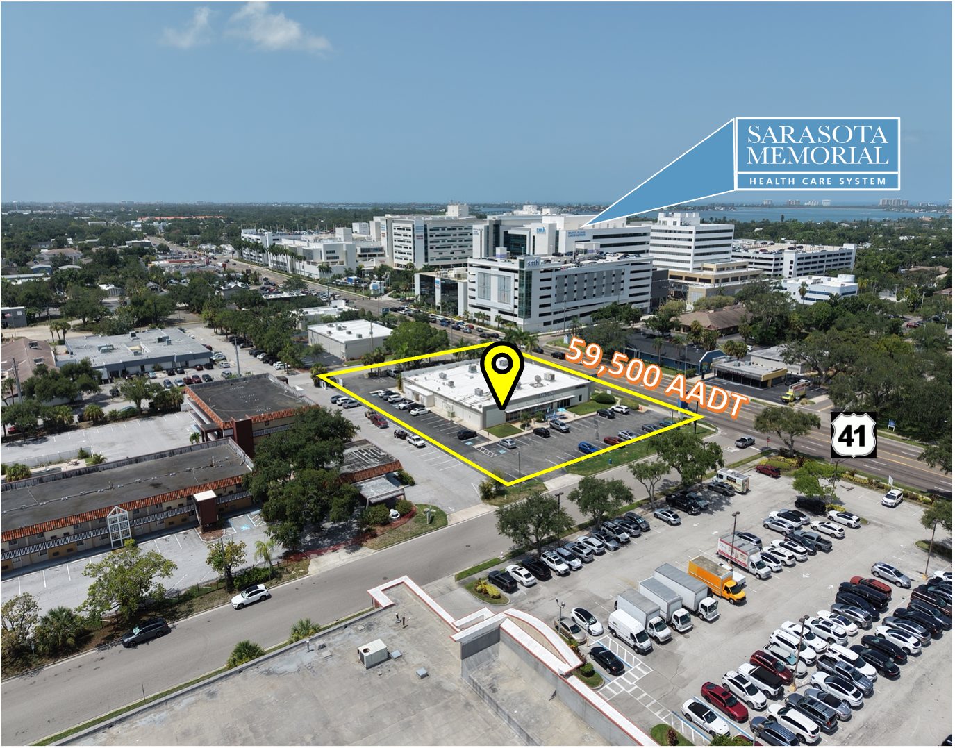1427-1435 S Tamiami Trl, Sarasota, FL à louer Aérien– Image 1 sur 3