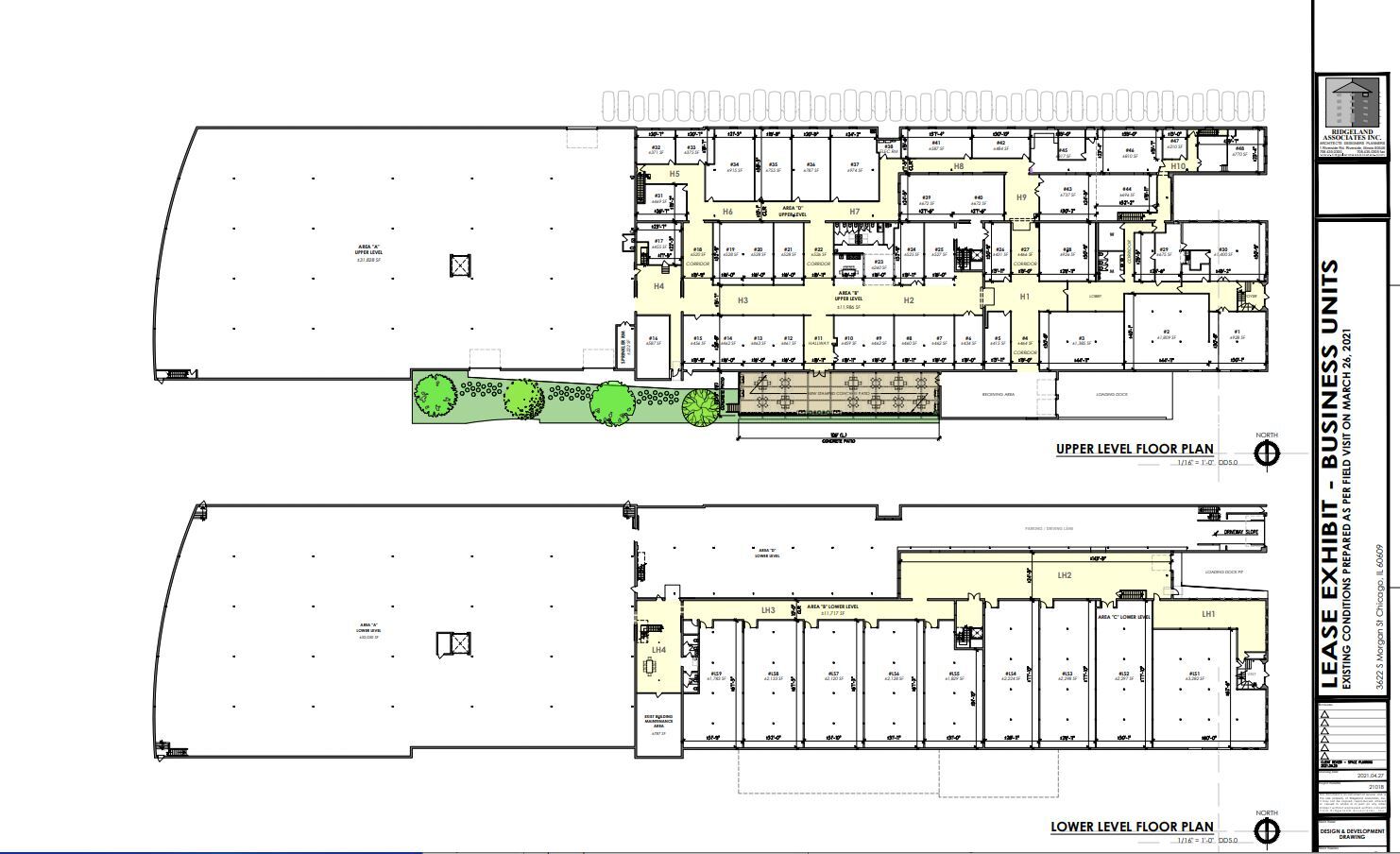 3622 S Morgan St, Chicago, IL à louer Plan d’étage– Image 1 sur 1