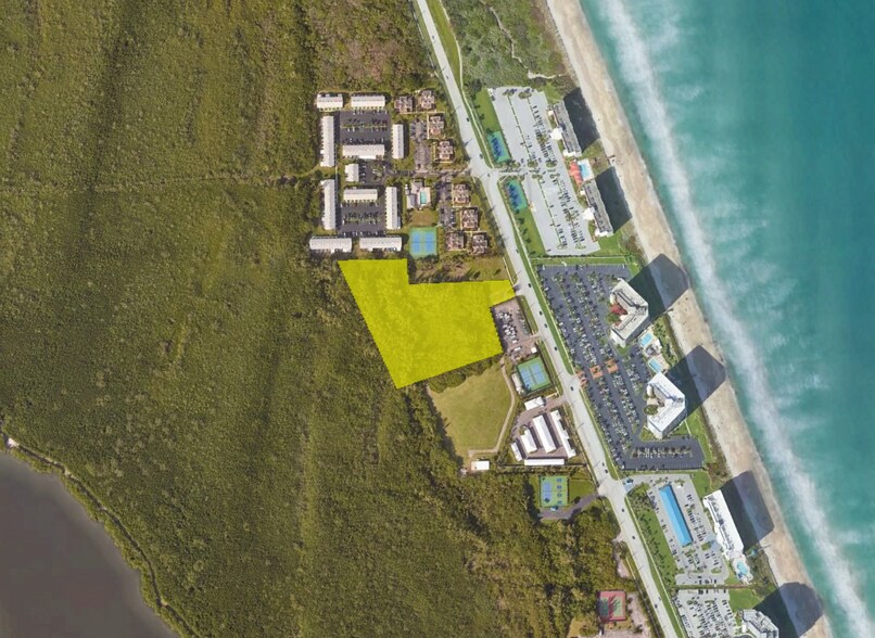 9475 Ocean Dr, Jensen Beach, FL à vendre - Aérien – Image 3 sur 7