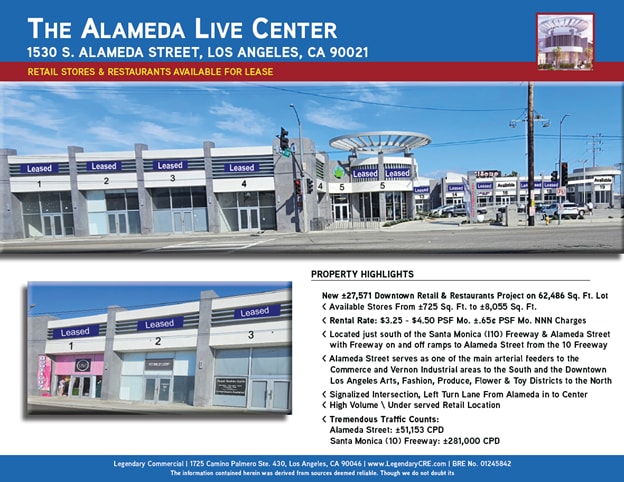 1530 S Alameda St, Los Angeles, CA à louer - Photo de l’immeuble – Image 3 sur 25