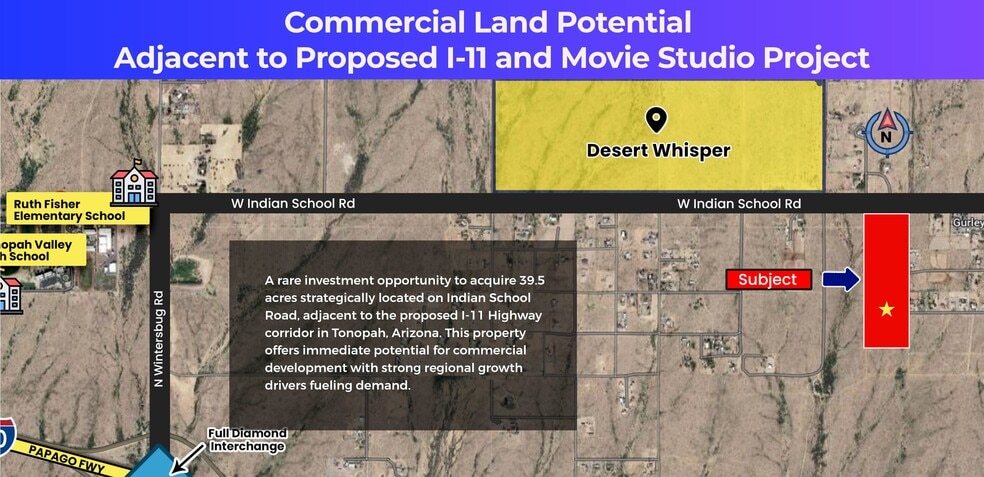 363rd W Indian School 1 AZ rd, Tonopah, AZ à vendre - Photo de l’immeuble – Image 1 sur 2