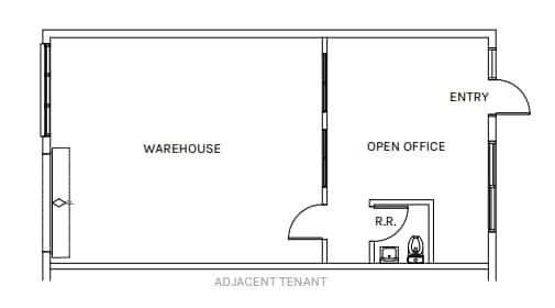 10451-10455 Roselle St, San Diego, CA à louer Plan d’étage– Image 1 sur 2