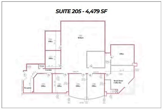 9400 Grogans Mill Rd, The Woodlands, TX à louer Plan d’étage– Image 1 sur 1