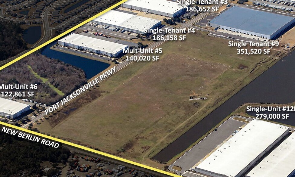 3855 Port Jacksonville Pkwy Pky, Jacksonville, FL à louer - Photo de l’immeuble – Image 1 sur 4