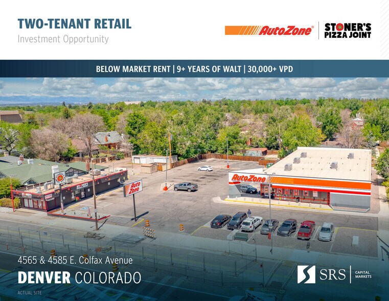 4565 E Colfax Ave, Denver, CO à vendre - Photo principale – Image 1 sur 9