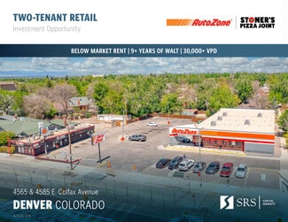 Plus de détails pour 4565 & 4585 E Colfax Ave – Local commercial à vendre, Denver, CO