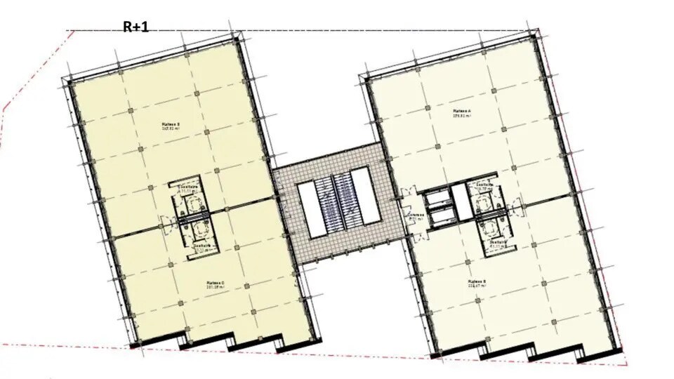 Bureau dans Strasbourg à louer - Plan d’étage – Image 3 sur 5