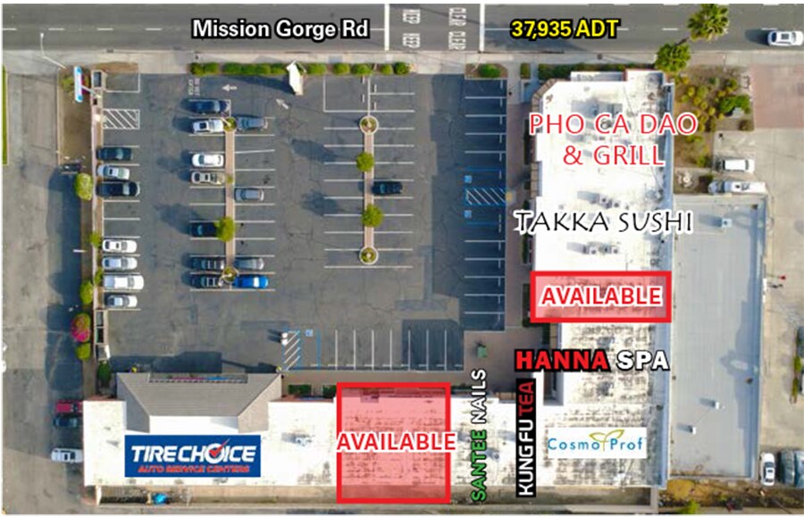 9535 Mission Gorge Rd, Santee, CA à louer - Photo de l’immeuble – Image 3 sur 5