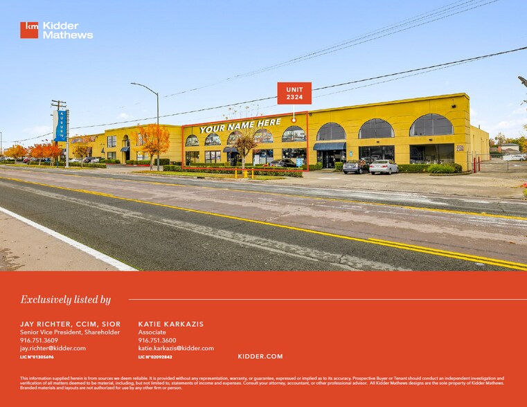 2320-2340 Auburn Blvd, Sacramento, CA à louer - Photo de l’immeuble – Image 2 sur 8