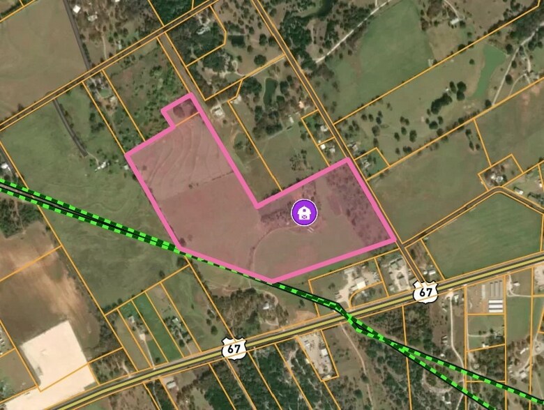 4302 E Highway 67, Rainbow, TX à vendre - Plan cadastral – Image 2 sur 8