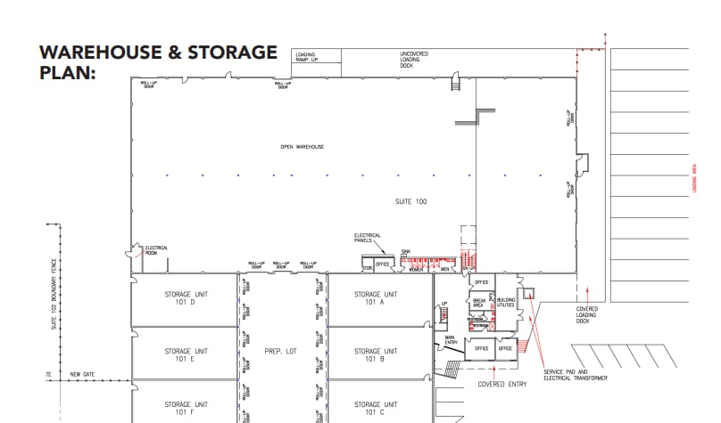 45585 Commerce St, Indio, CA à vendre Plan d’étage– Image 1 sur 1