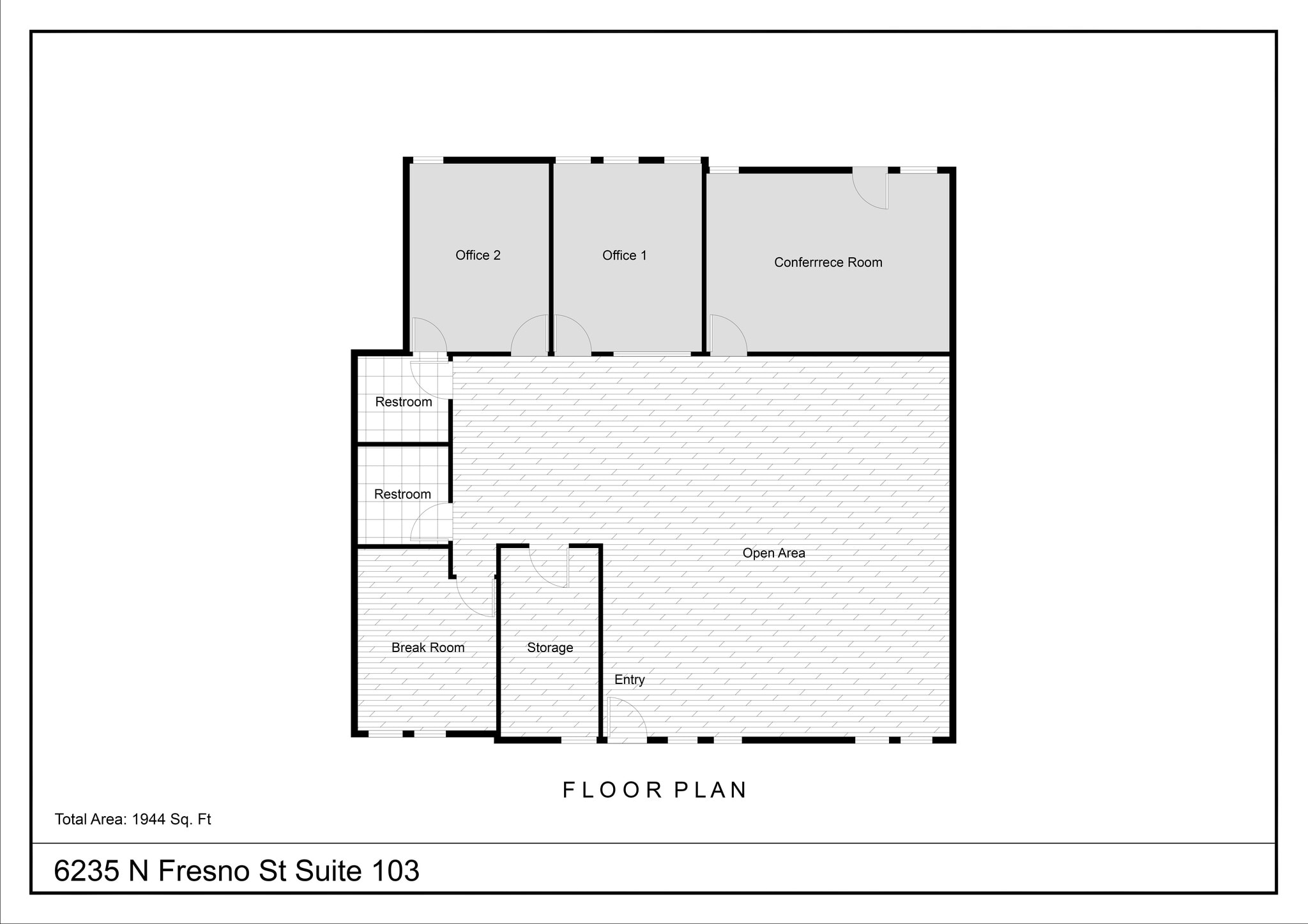 6215 N Fresno St, Fresno, CA à louer Photo intérieure– Image 1 sur 9