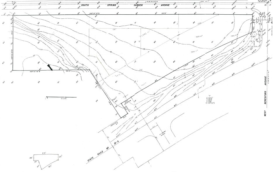 915 S Spring Garden Ave, Deland, FL à vendre - Plan de site – Image 2 sur 2