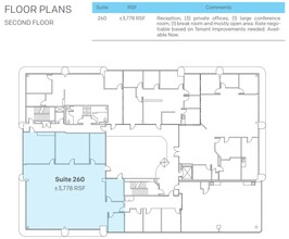 8990-8996 Miramar Rd, San Diego, CA à louer Plan d’étage– Image 1 sur 1