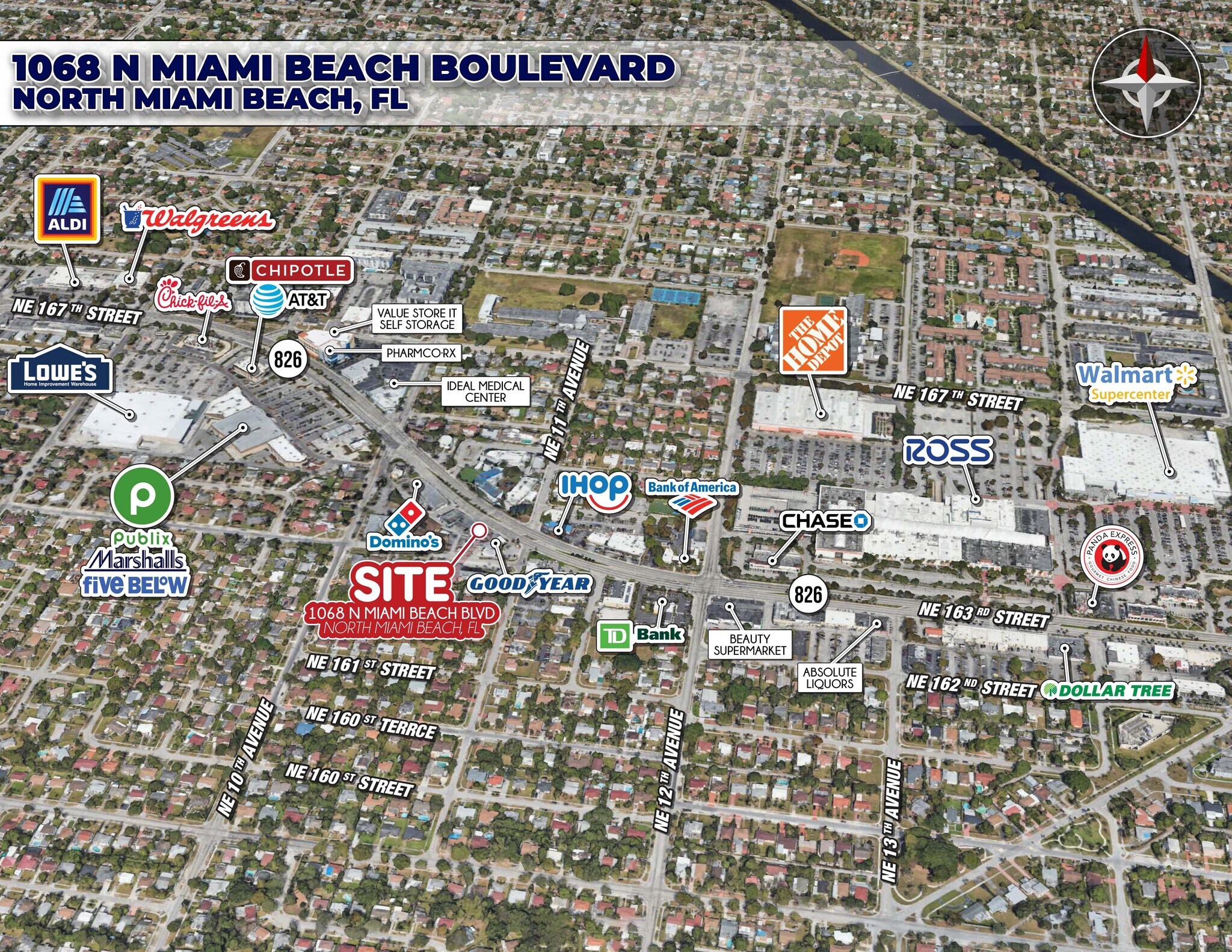 1066-1076 N Miami Beach Blvd, North Miami Beach, FL à louer Autre– Image 1 sur 13