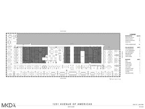 1251 Avenue of the Americas, New York, NY à louer Plan d’étage– Image 2 sur 3