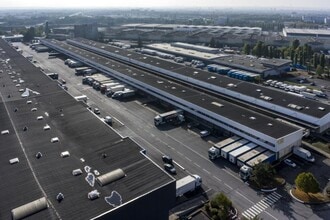 Garonor, Aulnay-sous-Bois, SSD - Vue aérienne vue de carte