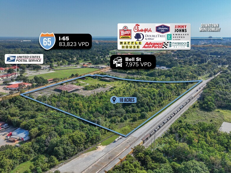 1815 Bell St, Montgomery, AL à vendre - Photo de l’immeuble – Image 3 sur 8