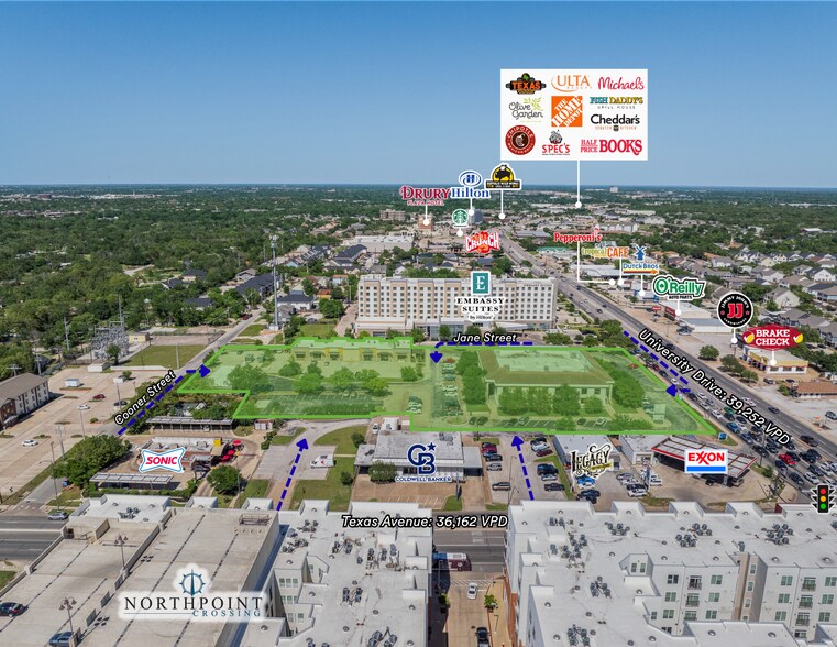 111 University Dr E, College Station, TX à vendre - Photo de l’immeuble – Image 3 sur 16