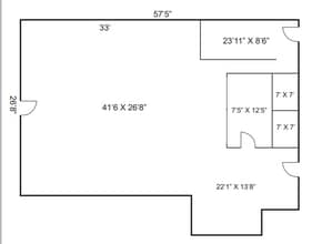 540 W Crossville Rd, Roswell, GA à louer Plan d’étage– Image 1 sur 1