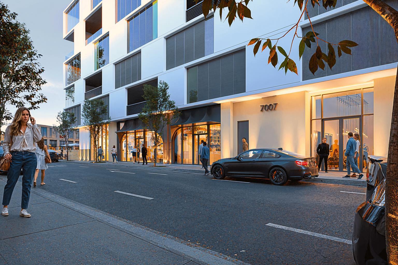 7007 Romaine St, Los Angeles, CA à louer Photo de l’immeuble– Image 1 sur 16