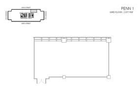 PENN 1, New York, NY à louer Plan d’étage– Image 1 sur 1