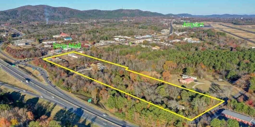 1021 Airport Rd, Hot Springs National Park, AR à vendre - Aérien – Image 2 sur 4