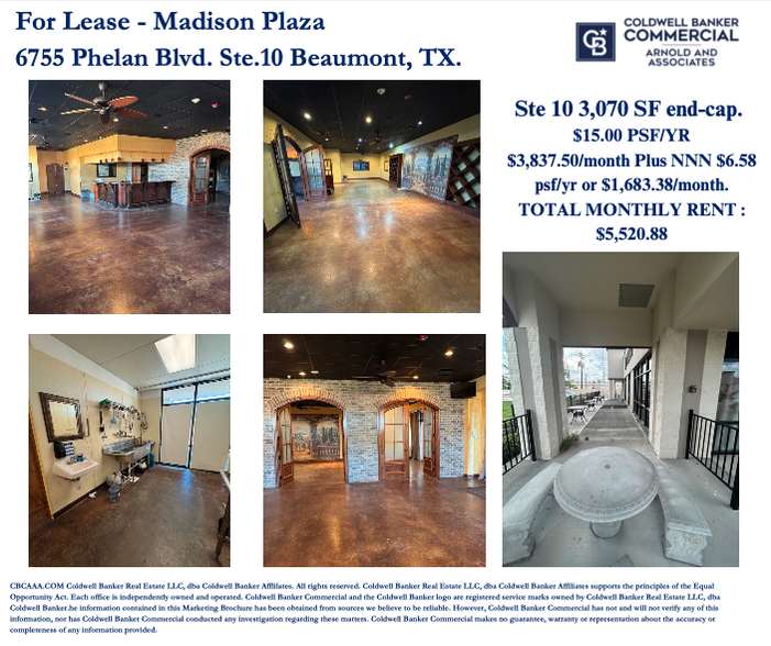6755 Phelan Blvd, Beaumont, TX à louer - Photo de l’immeuble – Image 2 sur 3