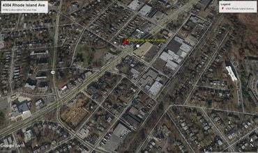 4304 Rhode Island Ave, Brentwood, MD - VUE AÉRIENNE  vue de carte