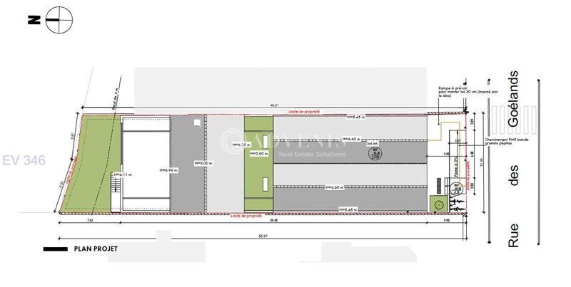 Local commercial dans Lège-Cap-Ferret à louer - Plan de site – Image 3 sur 4