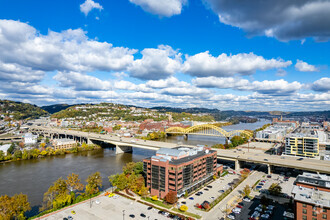 1251 Waterfront Pl, Pittsburgh, PA - VUE AÉRIENNE  vue de carte