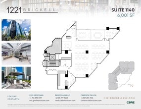1221 Brickell Ave, Miami, FL à louer Plan de site– Image 1 sur 1