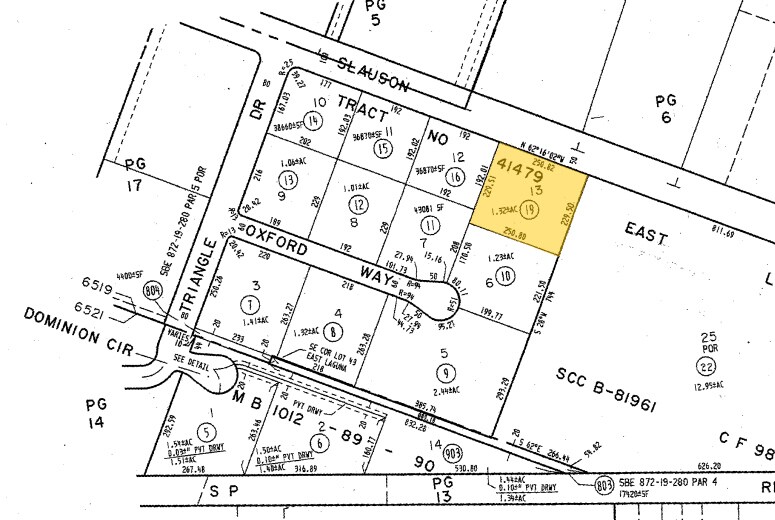 7320 E Slauson Ave, Commerce, CA à louer - Plan cadastral – Image 2 sur 2
